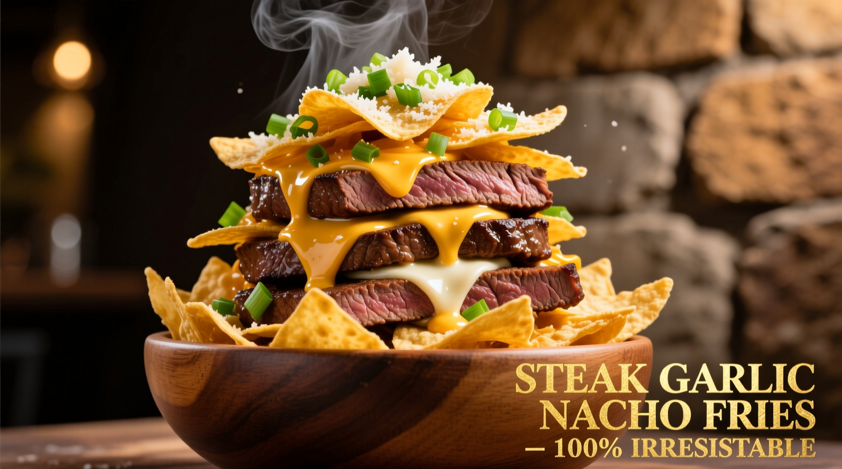 Perfect Steak Garlic Nacho Fries Recipe & Techniques