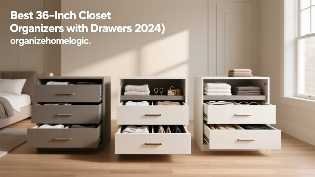 Best 36-Inch Closet Organizers with Drawers (2024)