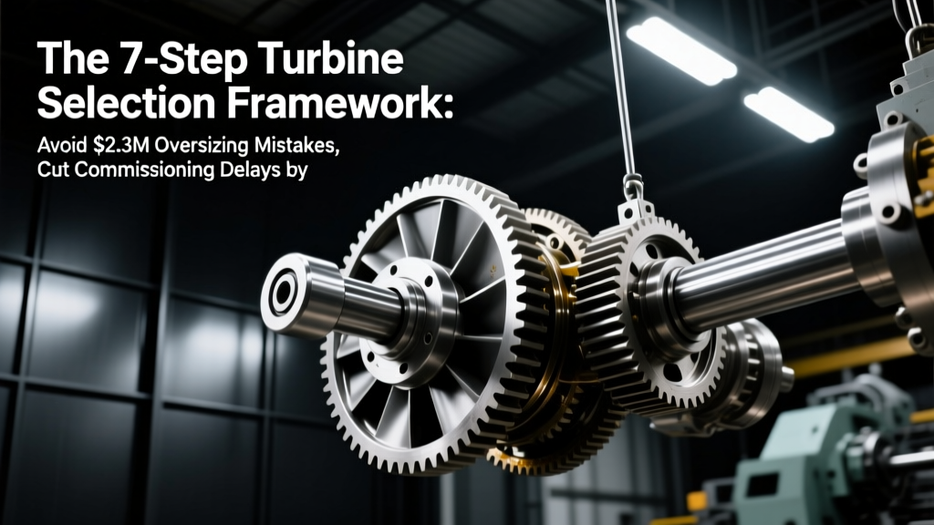 7-Step Turbine Selection Framework