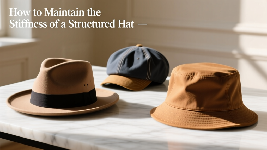 How to Maintain the Stiffness of a Structured Hat