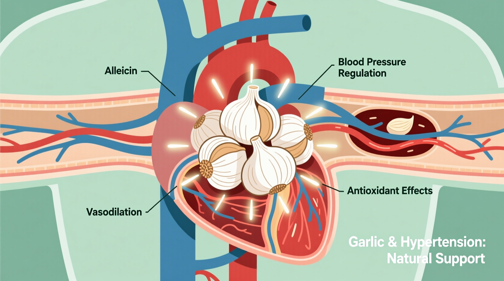 Garlic and High Blood Pressure: Evidence-Based Benefits