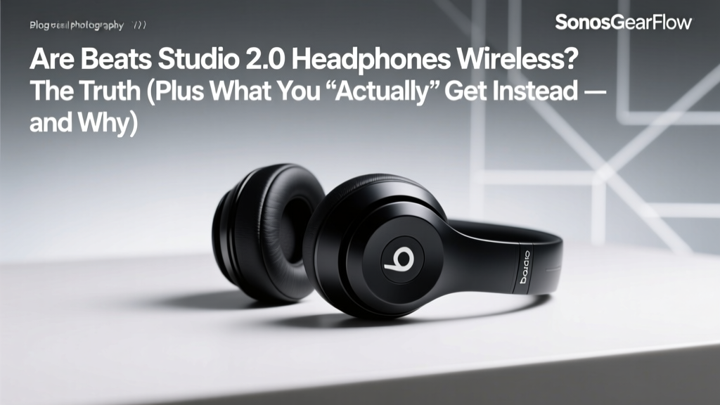Are Beats Studio 2.0 Wireless? (No — Here’s Why It Matters)