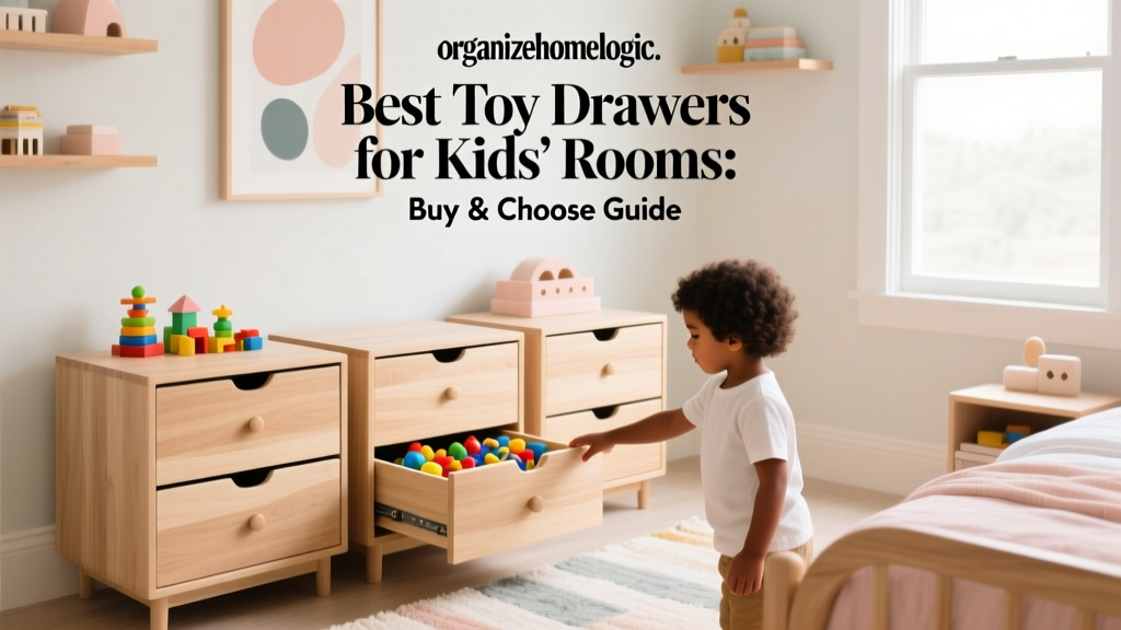 Best Toy Drawers for Kids' Rooms: Buy & Choose Guide