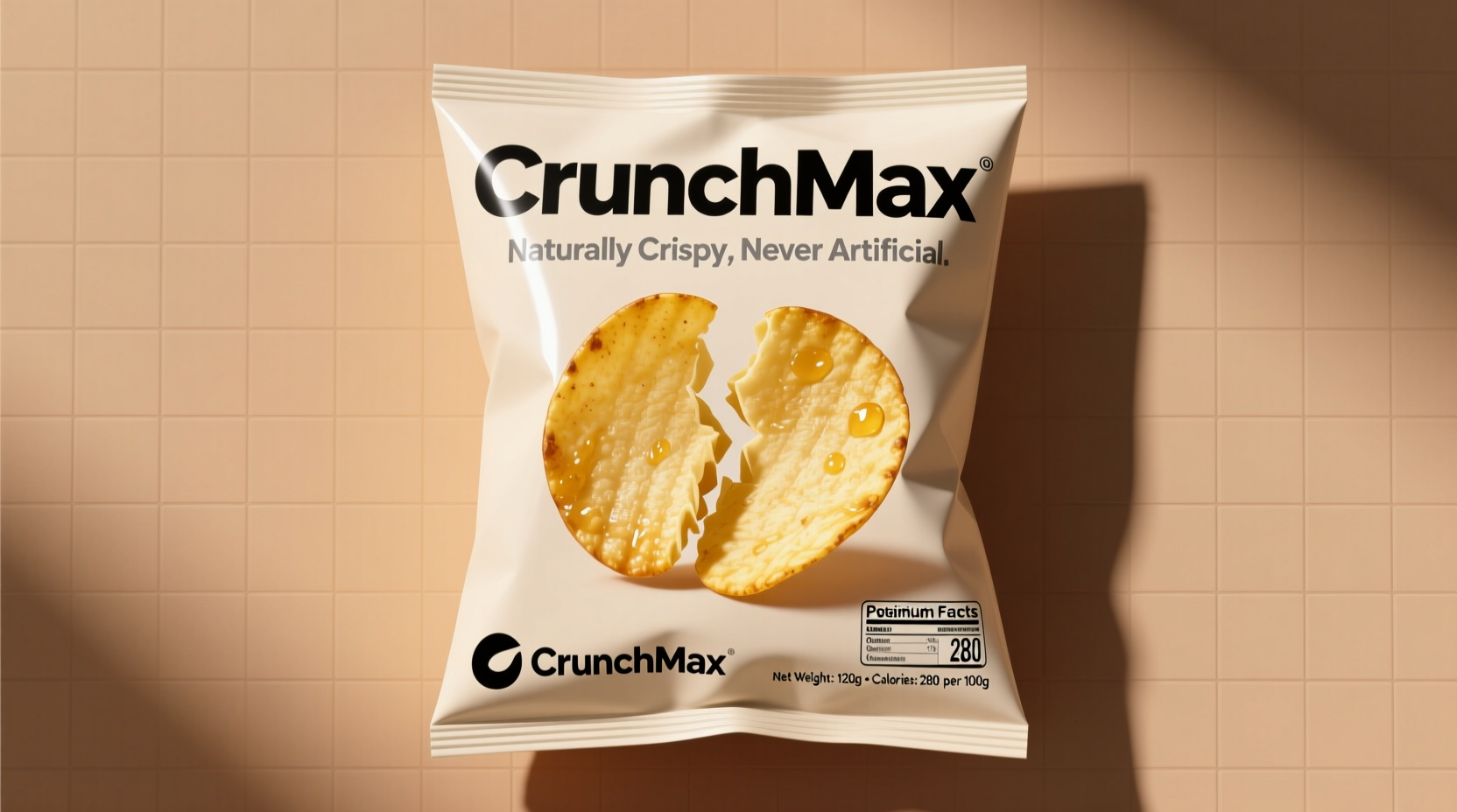 food label potato chips