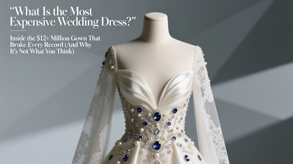 Most Expensive Wedding Dress: $12M Gown Revealed