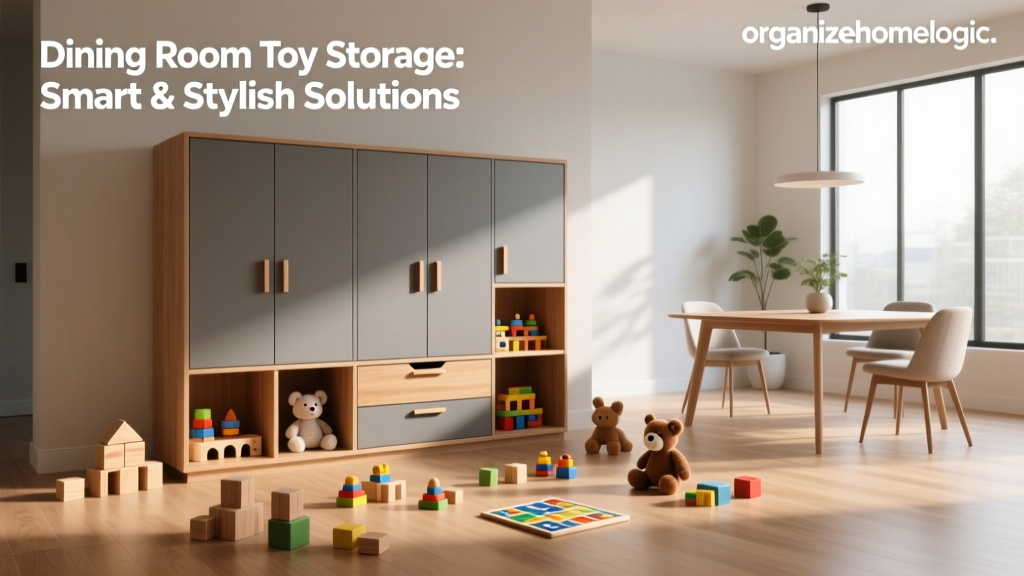 Dining Room Toy Storage: Smart & Stylish Solutions