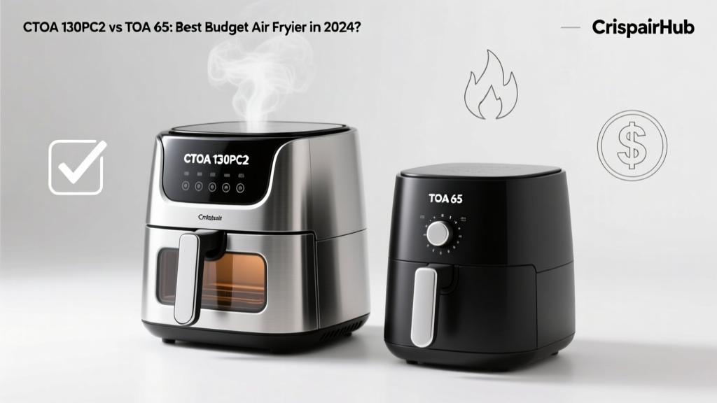 CTOA 130PC2 vs TOA 65: Best Budget Air Fryer in 2024?