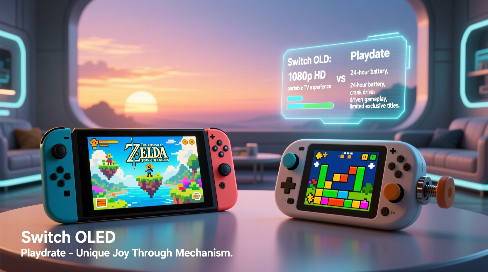 switch oled vs playdate console which offers more unique gaming joy