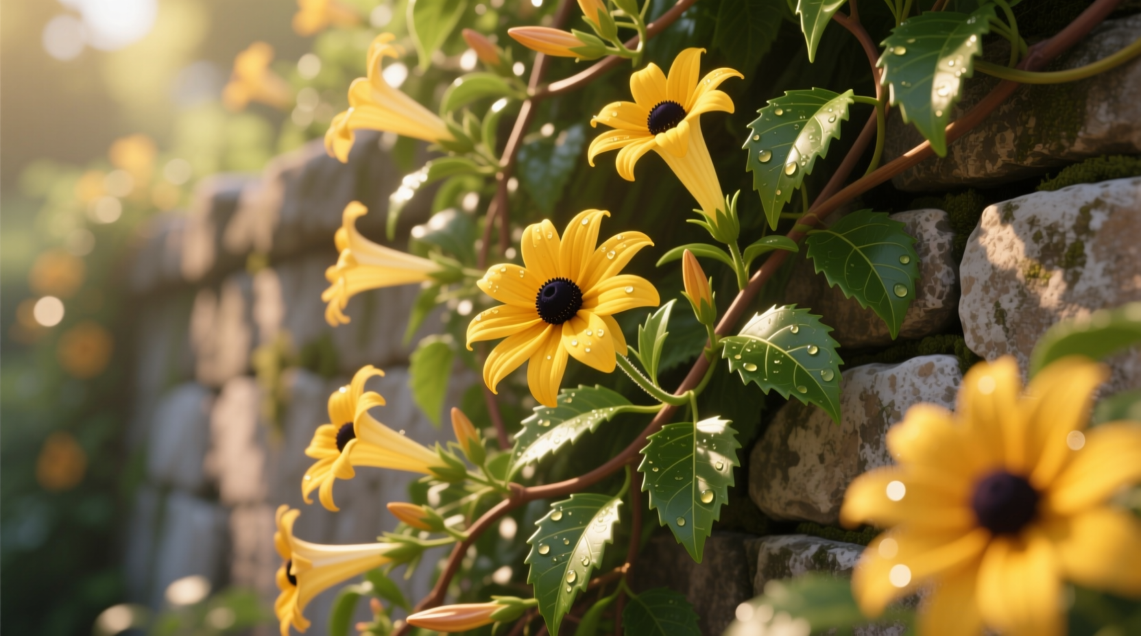 black eyed susan vine thunbergia alata