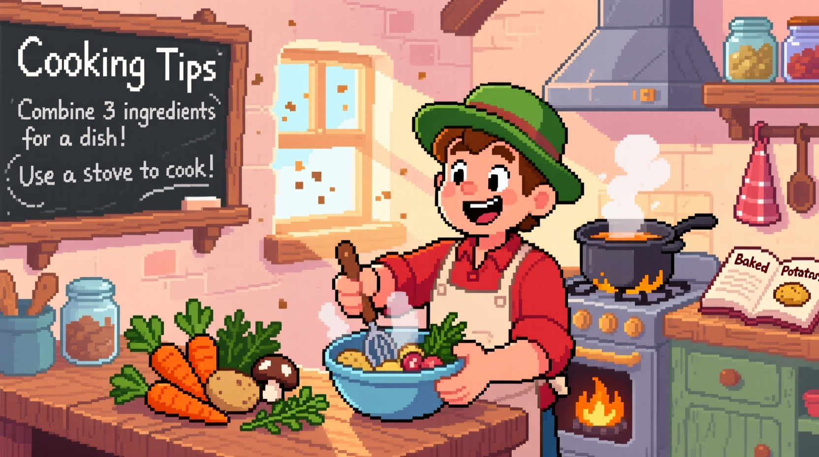 How to Cook in Stardew Valley: Step-by-Step Guide