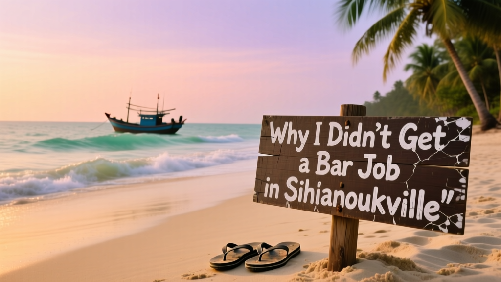 Why I Didn’t Get a Bar Job in Sihanoukville: A Realistic Look at Cambodia’s Coastal Labor Market