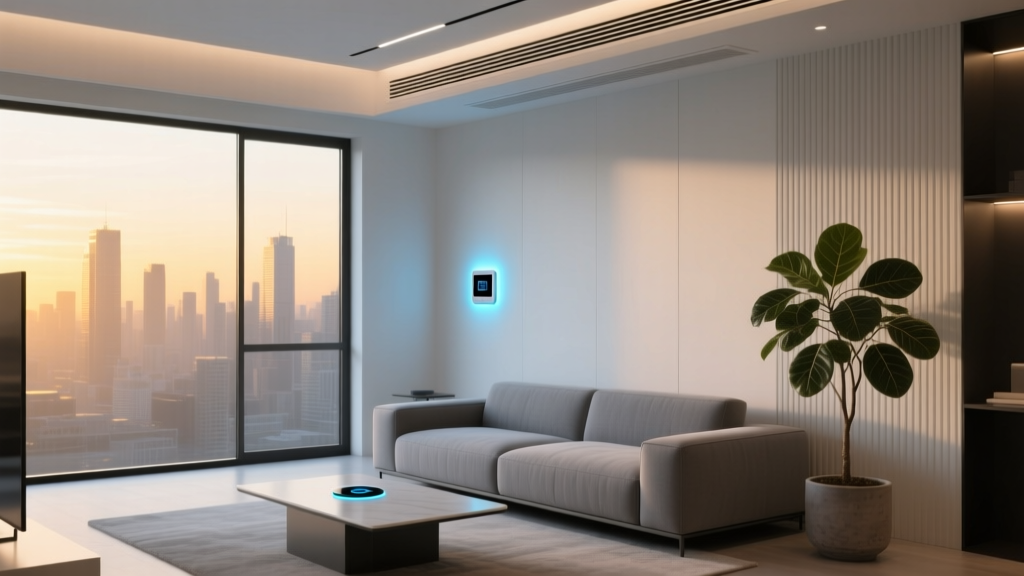 Smart Living Room Climate Control For Summer And Winter
