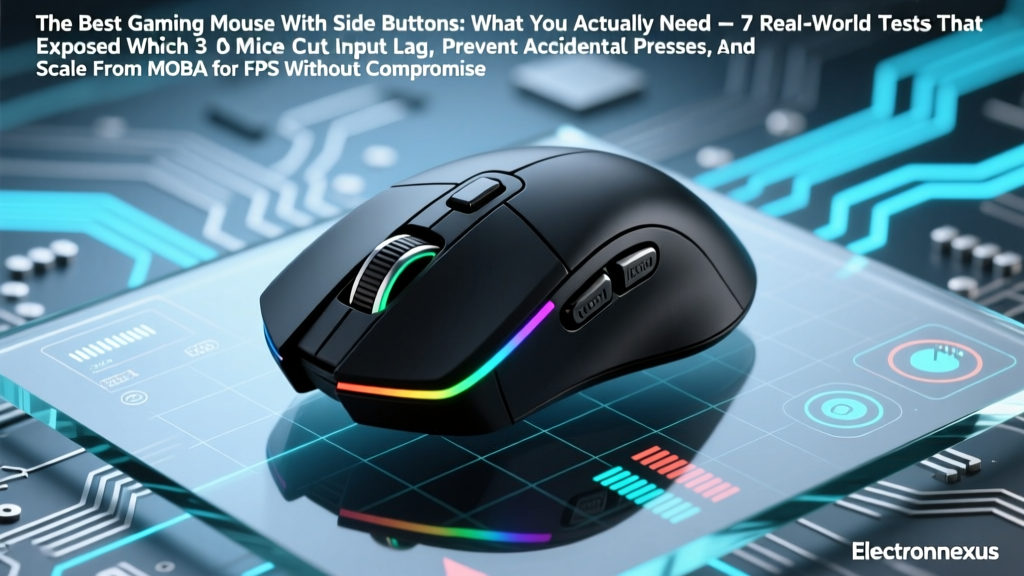 The Best Gaming Mouse With Side Buttons What You Actually Need: 7 Real-World Tests That Exposed Which 3 Mice Cut Input Lag, Prevent Accidental Presses, and Scale From MOBA to FPS Without Compromise