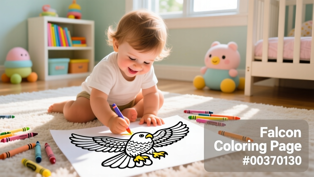 Falcon Coloring Pages_00370130: Developmental Benefits, Classroom Integration, and Evidence-Based Art Strategies for Toddlers and Preschoolers