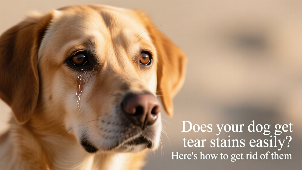 Does Your Dog Get Tear Stains Easily? Here's How to Get Rid of Them