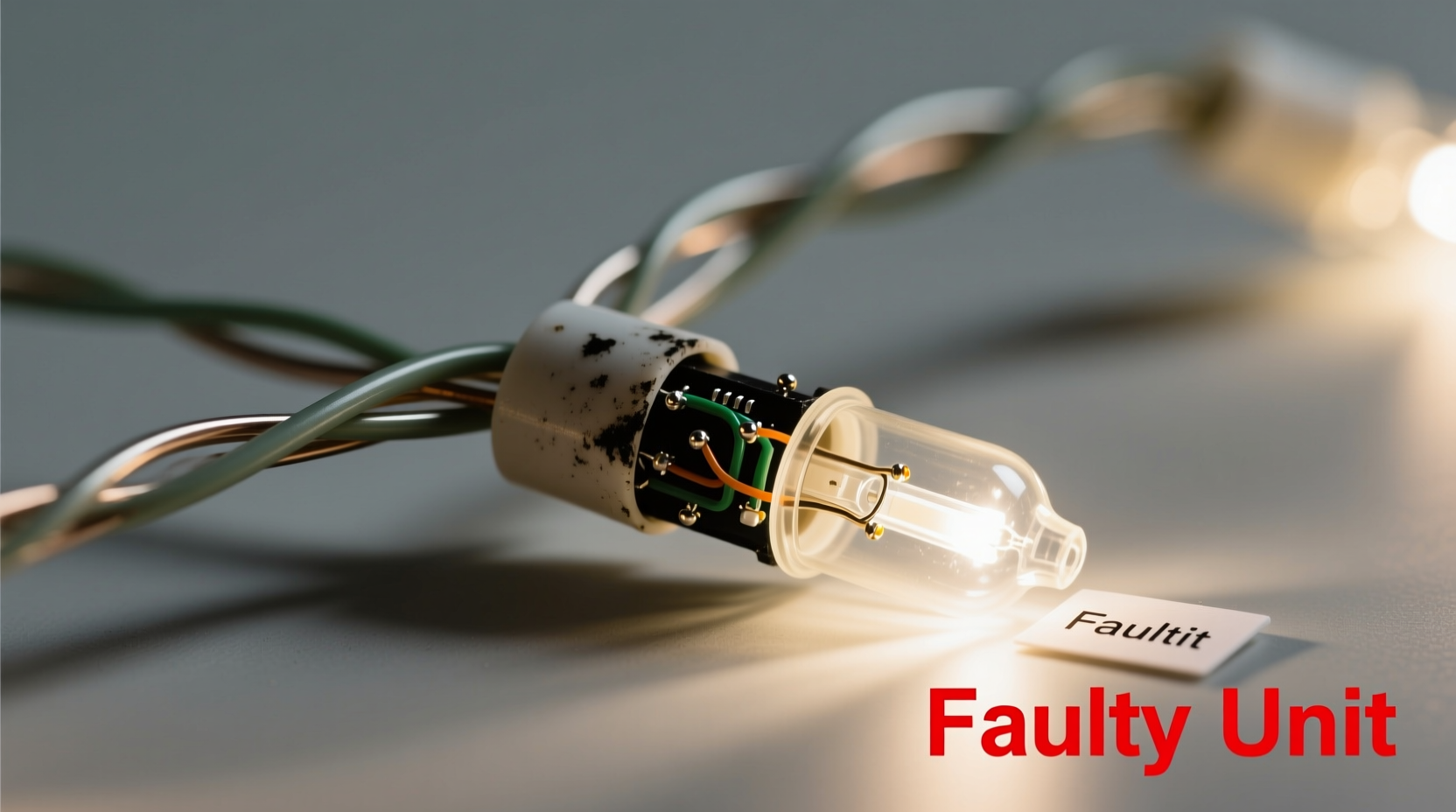 why does one section of my light strand go dark and how to find the faulty bulb