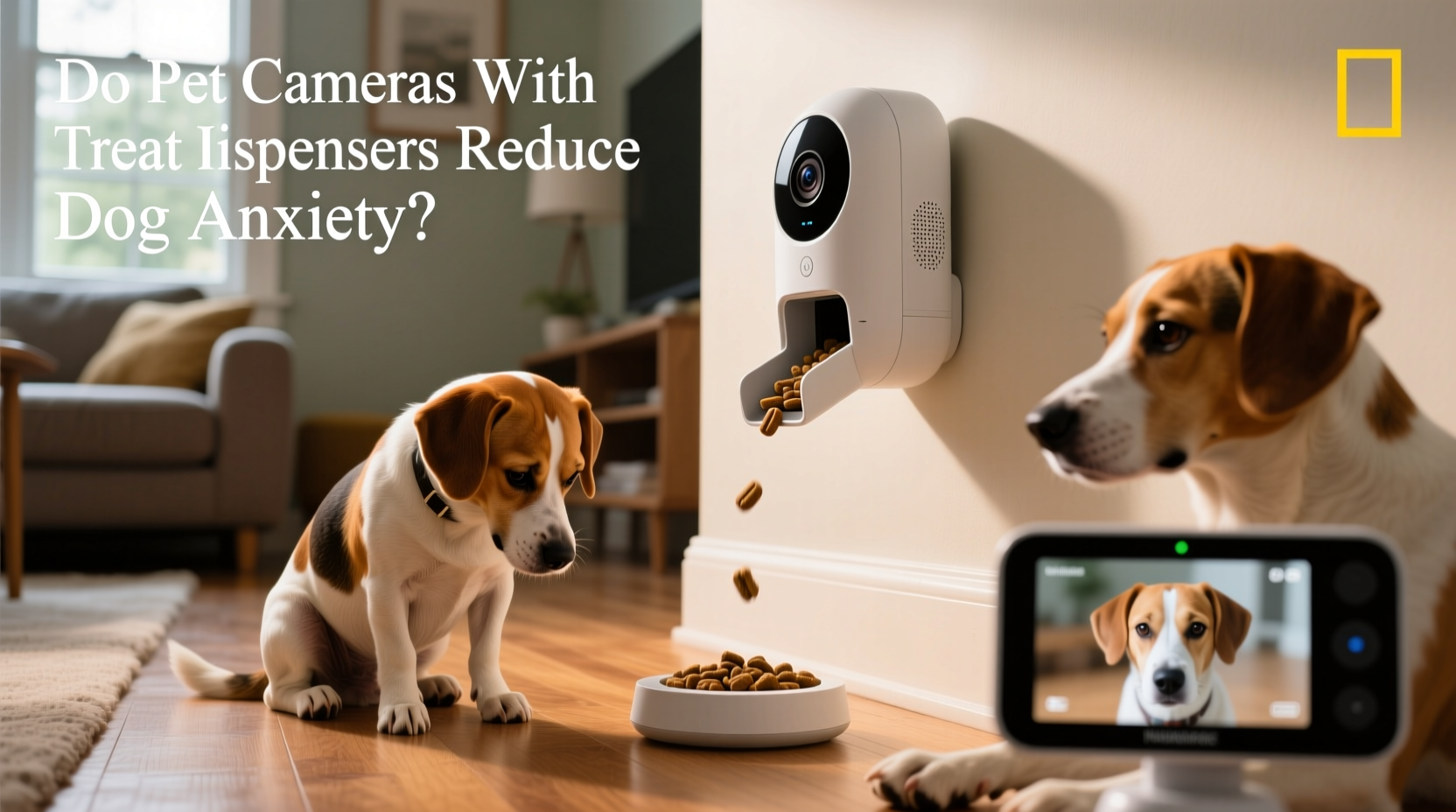 do pet cameras with treat dispensers actually reduce dog anxiety