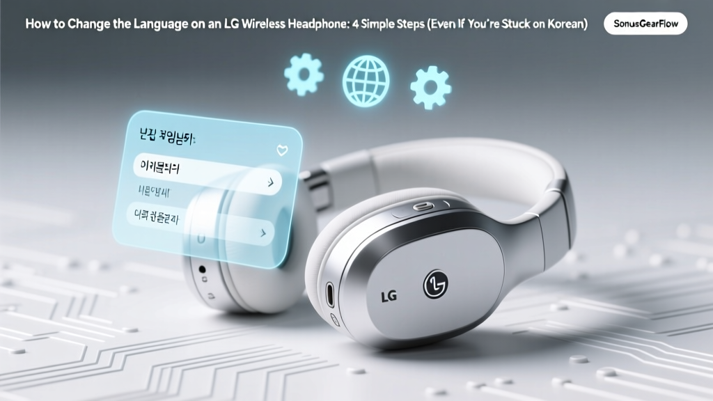 How to Change LG Wireless Headphone Language