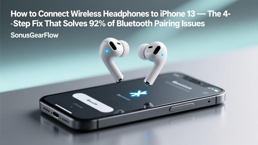 Connect Wireless Headphones to iPhone 13 (2026)