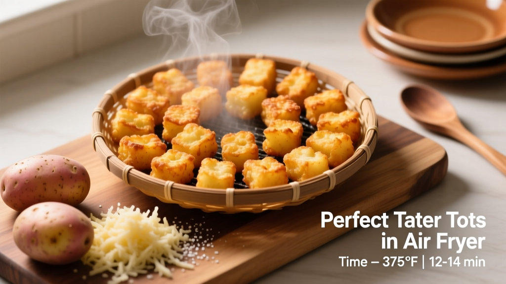 Crispy Air Fryer Tater Tots: Time & Temp Guide