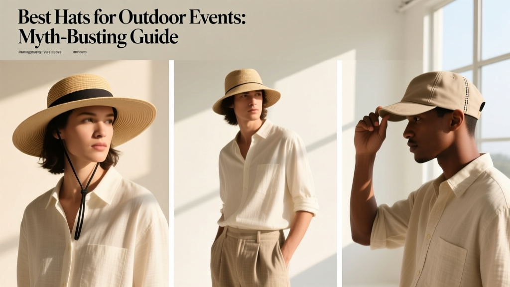 Best Hats for Outdoor Events: Myth-Busting Guide