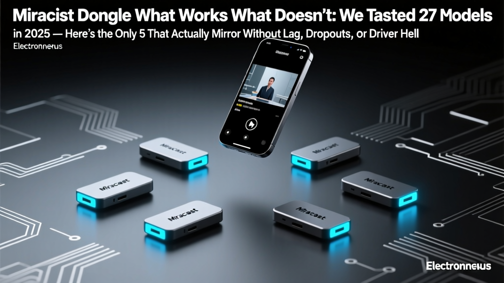 Miracast Dongle What Works What Doesn't: We Tested 27 Models in 2025 — Here’s the Only 5 That Actually Mirror Without Lag, Dropouts, or Driver Hell