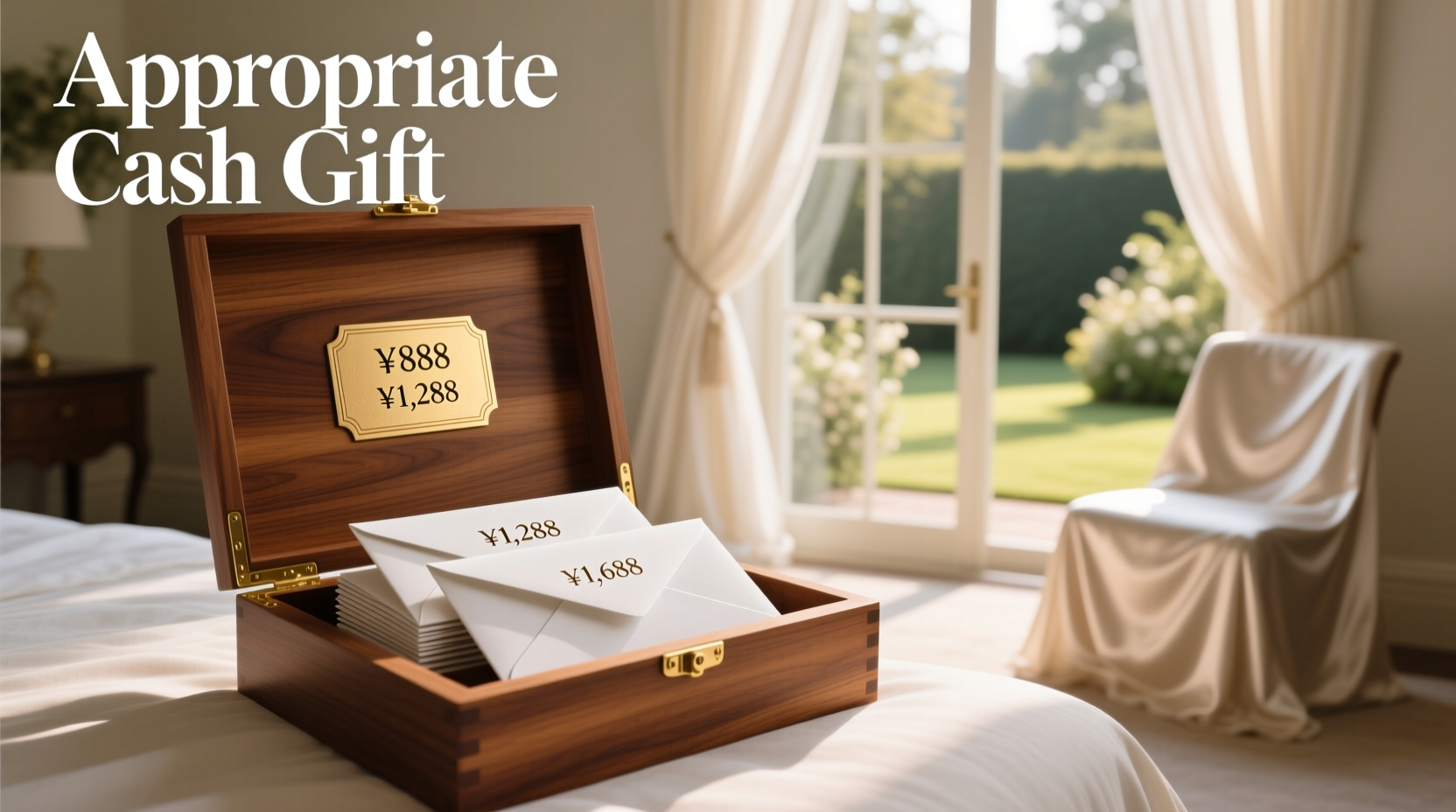 what is an appropriate cash wedding gift