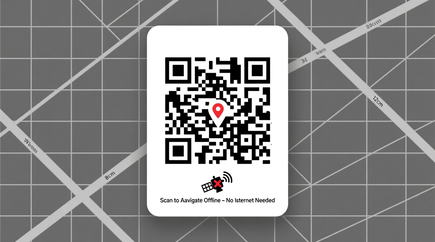 Printable QR Codes for Google Maps Waypoints
