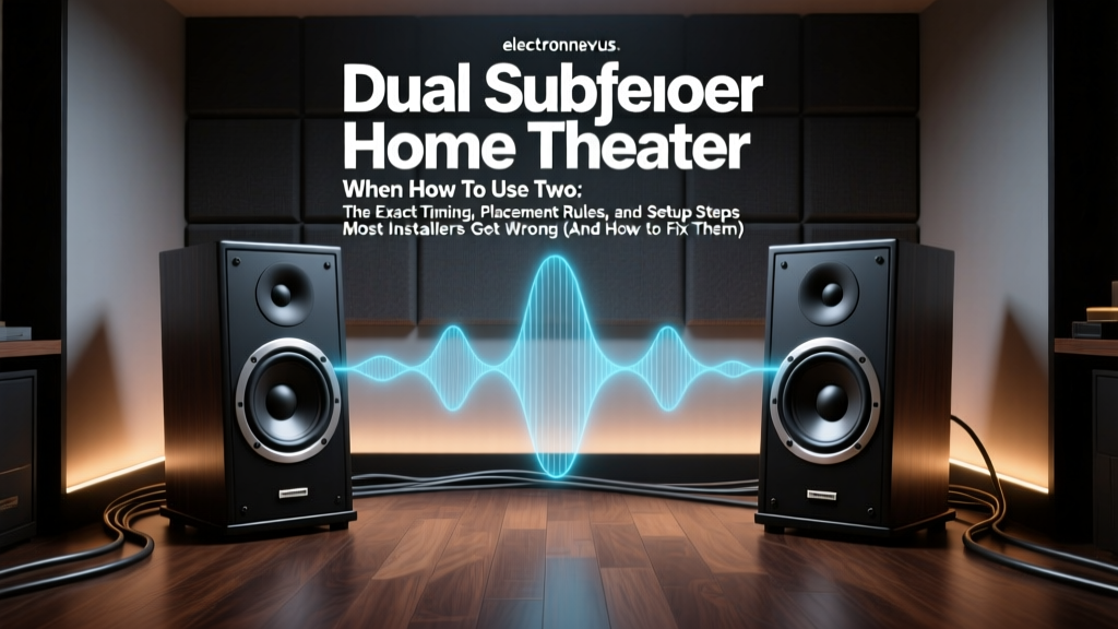 Dual Subwoofer Home Theater When How To Use Two: The Exact Timing, Placement Rules, and Setup Steps Most Installers Get Wrong (And How to Fix Them)