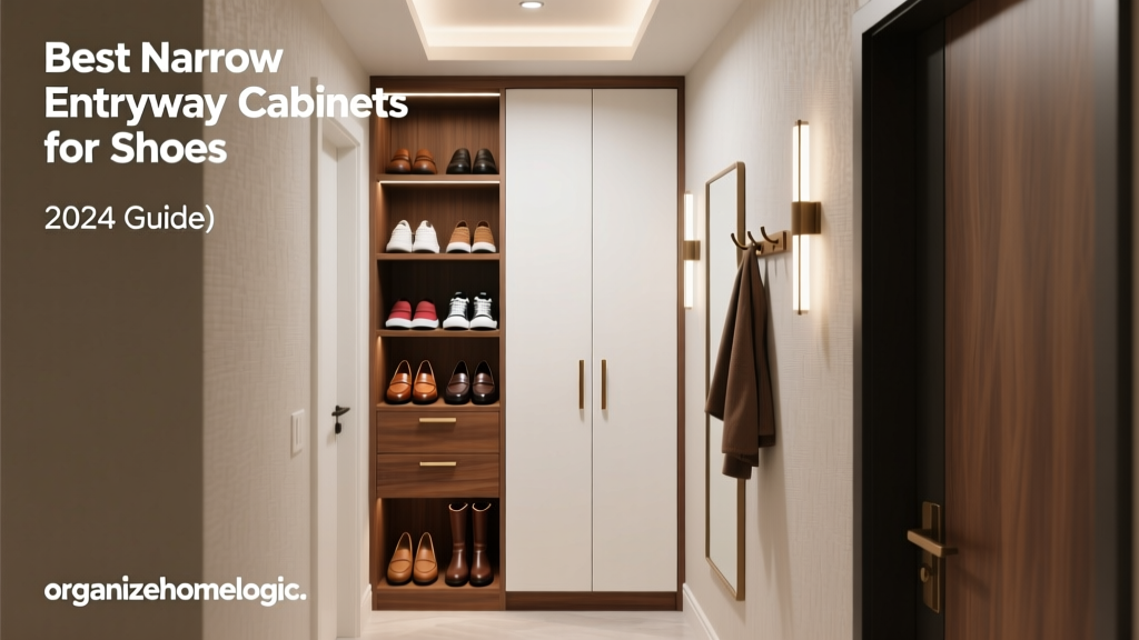 Best Narrow Entryway Cabinets for Shoes (2024 Guide)