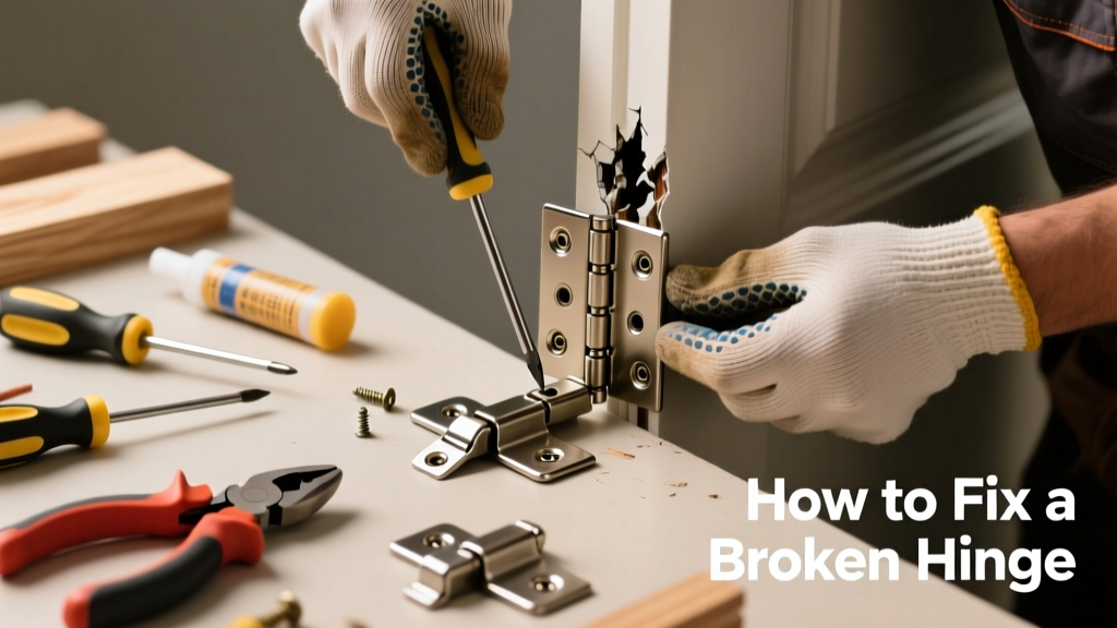 How to Fix a Broken Hinge on Doors and Cabinets