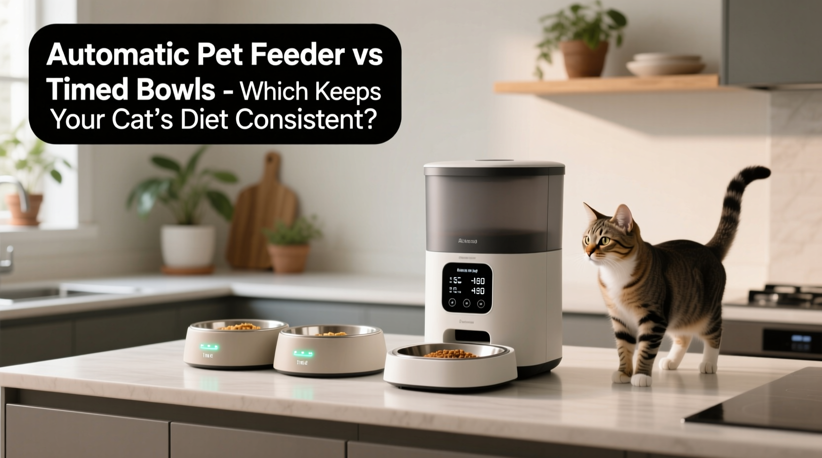 automatic pet feeder vs timed bowls which keeps your cat’s diet consistent