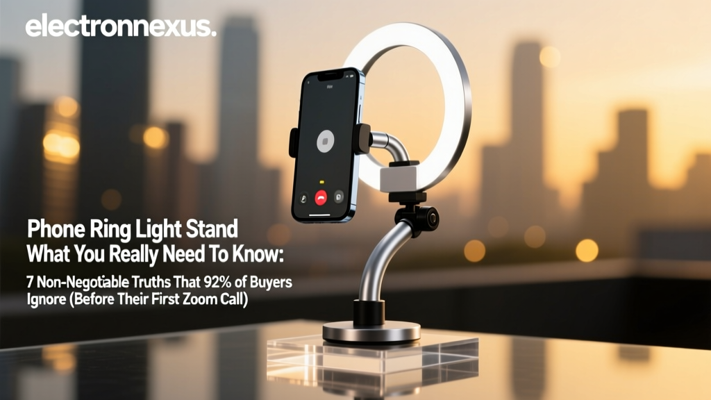 Phone Ring Light Stand What You Really Need To Know: 7 Non-Negotiable Truths That 92% of Buyers Ignore (Before Their First Zoom Call)