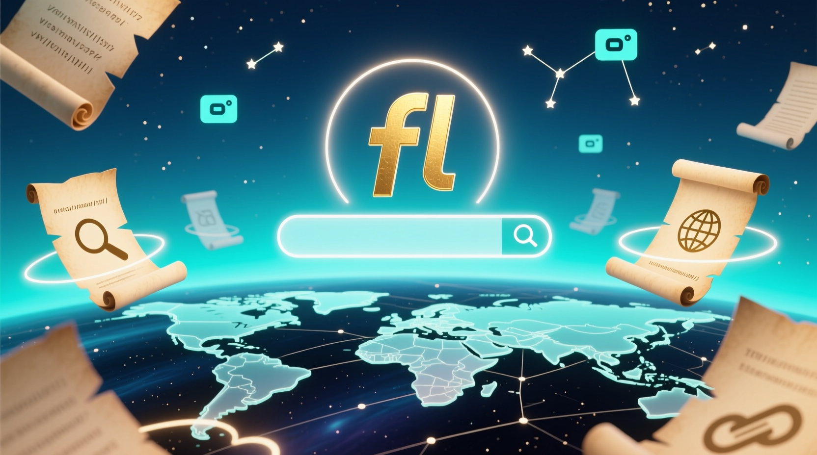 search linked pages with google custom search on the fl