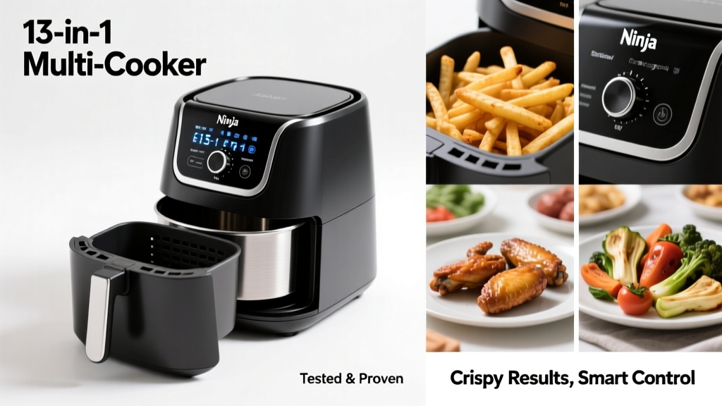 Ninja Foodi 13-in-1 Review: Crispy, Smart & Stylish
