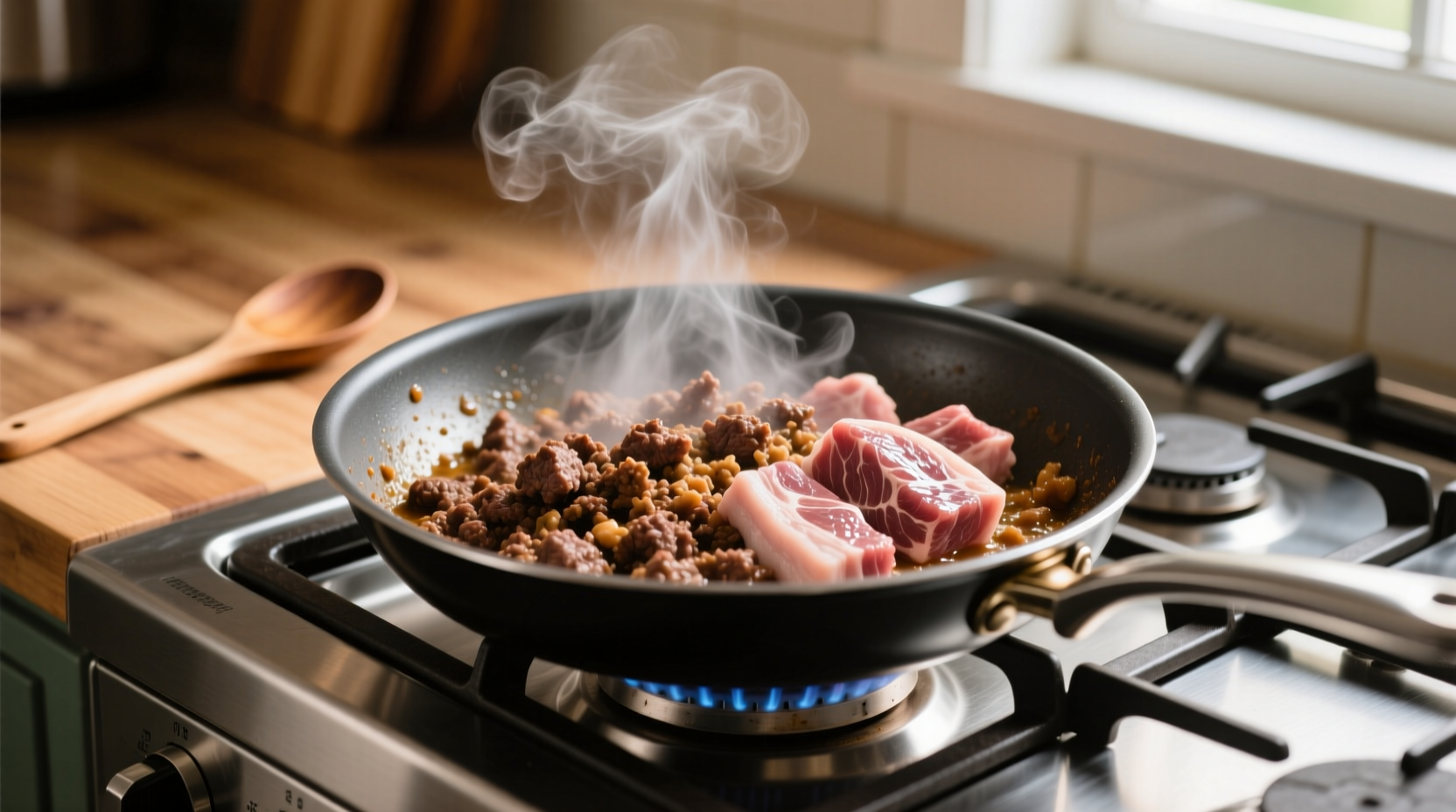 why you should add ground pork to lean ground beef