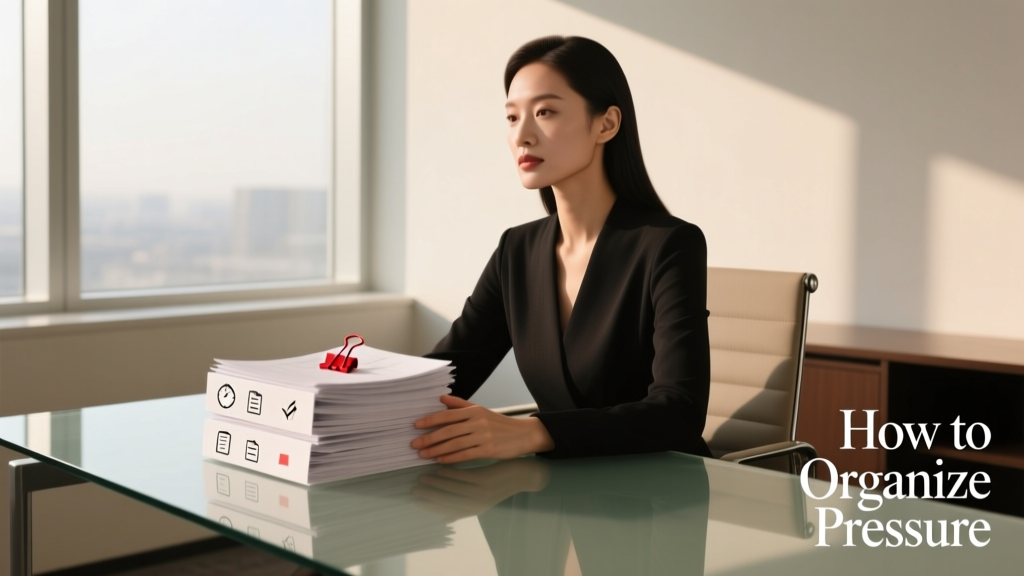 How To Organize Pressure: A Practical Framework for Managing Physical, Psychological, and Operational Stressors