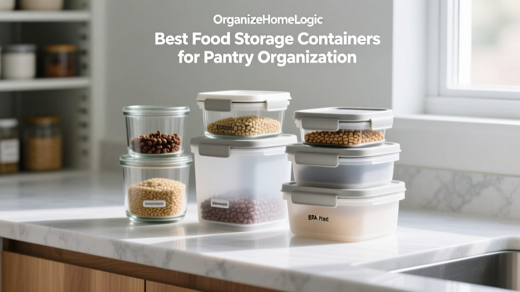 Best Food Storage Containers for Pantry Organization