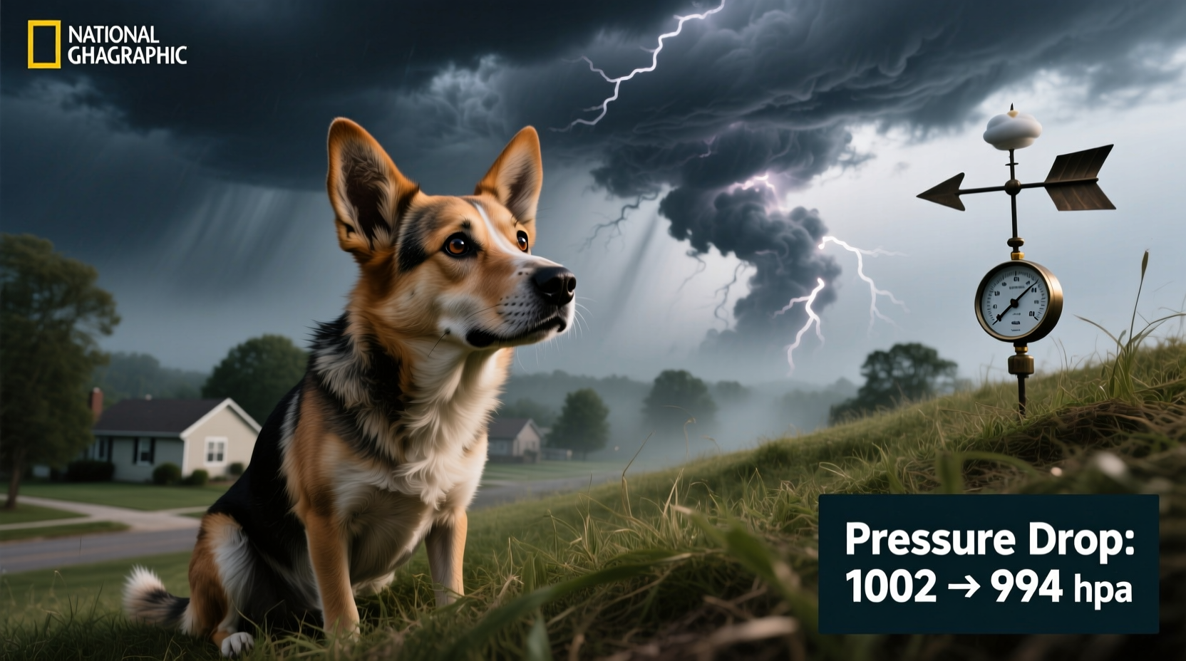 why do pets sometimes act weird before storms and can they predict weather