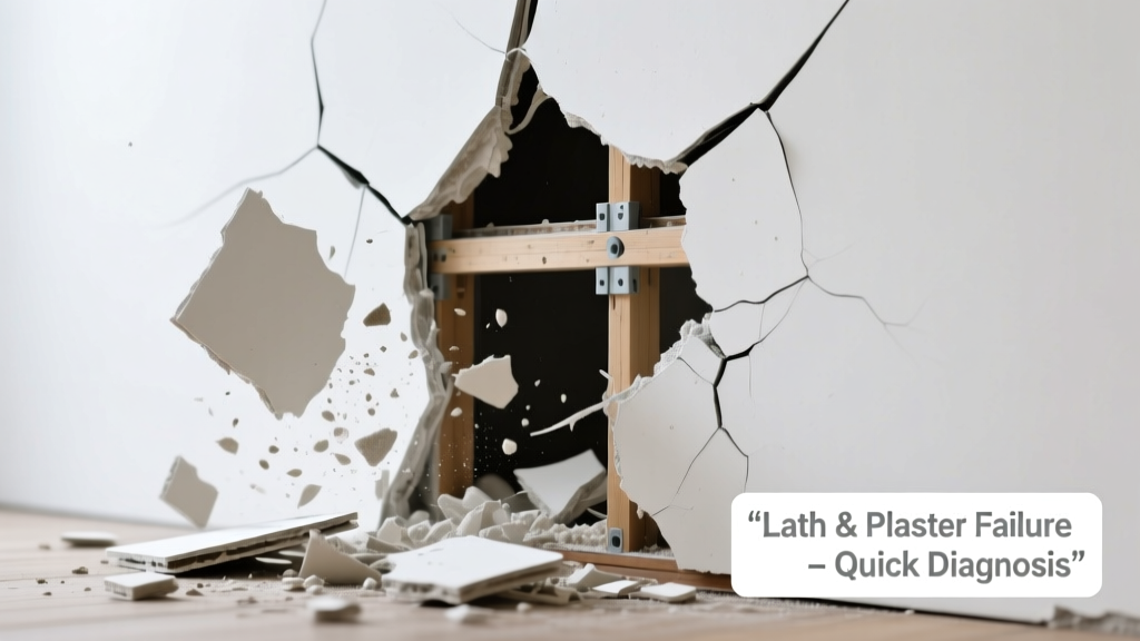 Lath and Plaster Loose Not Working at All: Quick Diagnosis