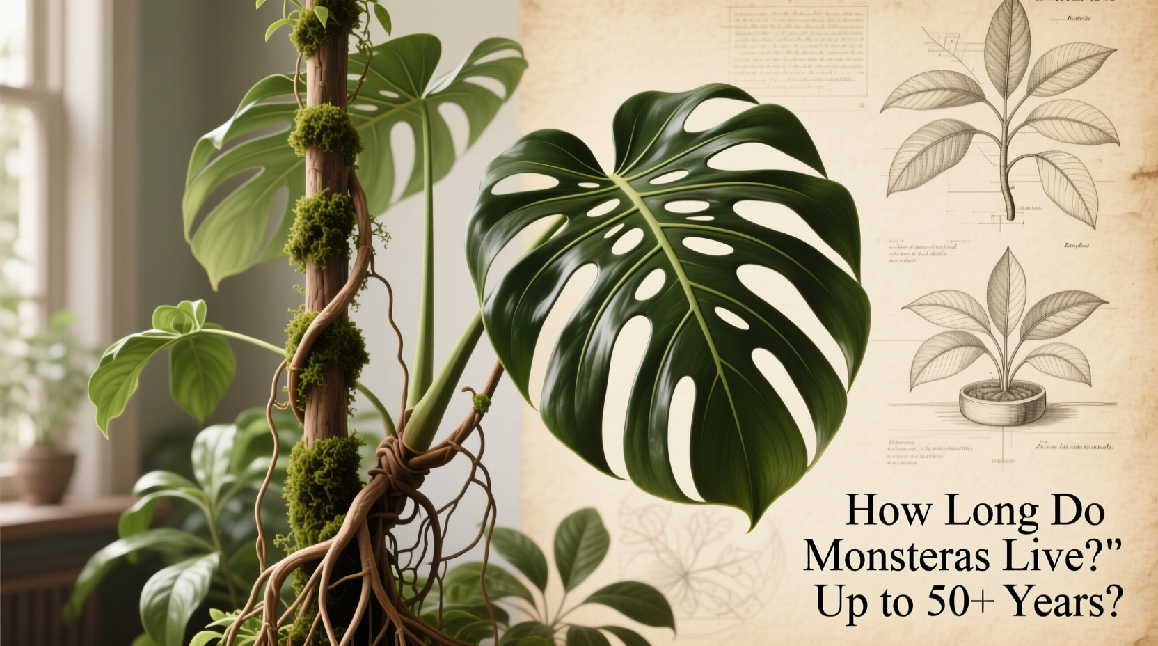 Monstera Lifespan: 50+ Years of Growth | TheHomeSprouts