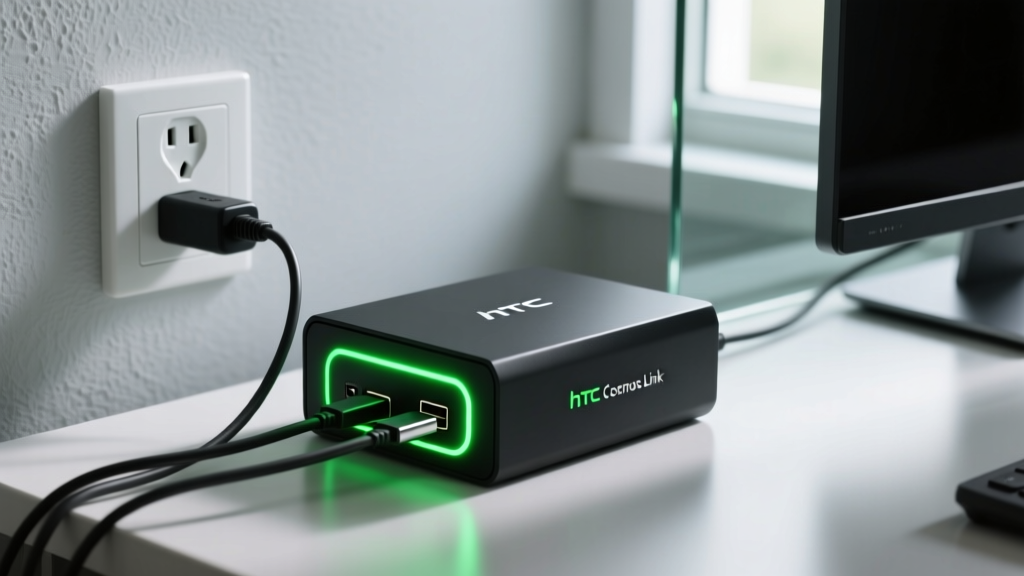 HTC Vive Cosmos Power Guide: Link Box, Controllers & PC Draw
