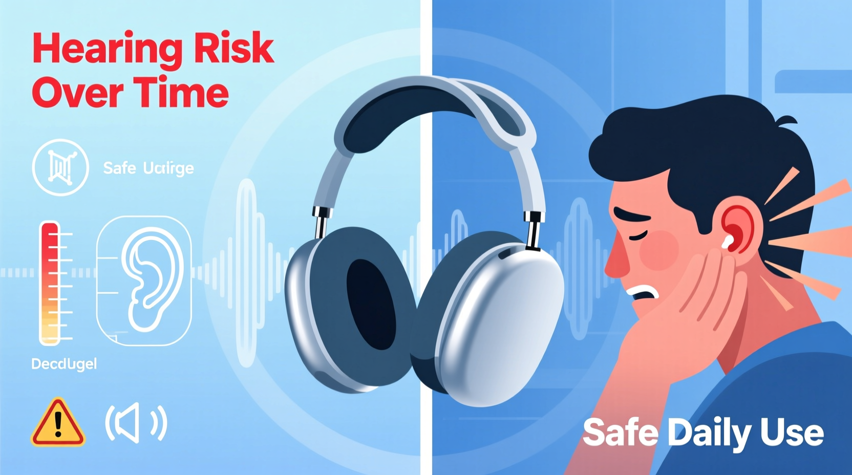 are noise canceling headphones safe for daily use or do they damage hearing over time
