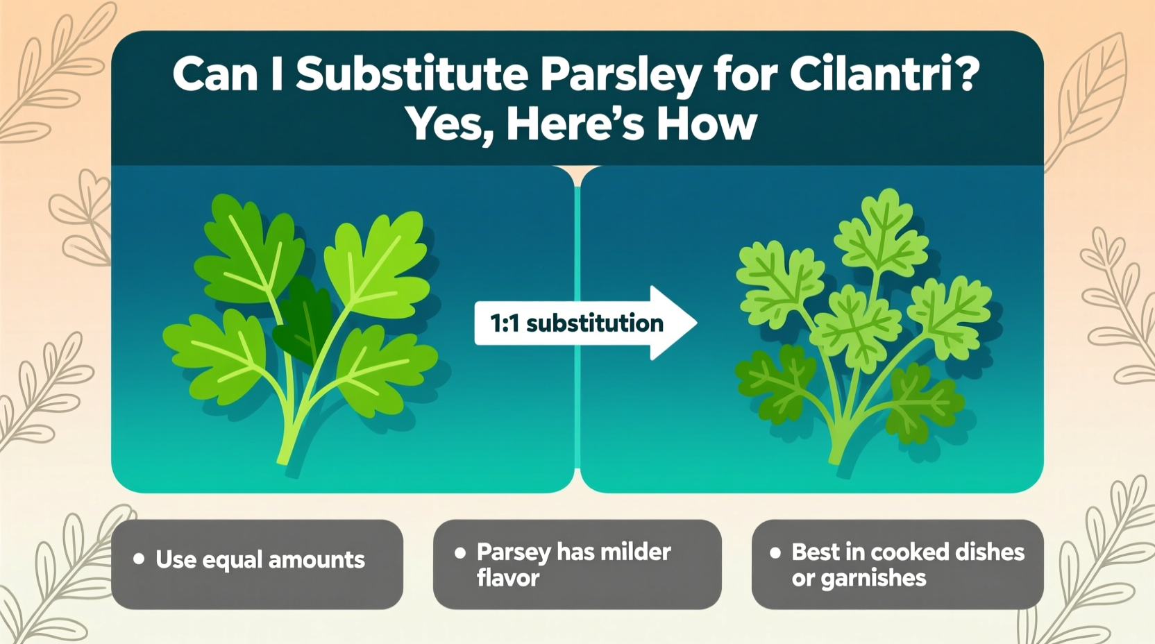 Cilantro Substitute: 5 Herbs That Work | TheHomeSprouts