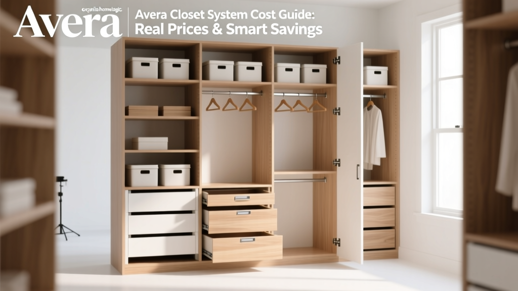 Avera Closet System Cost Guide: Real Prices & Smart Savings