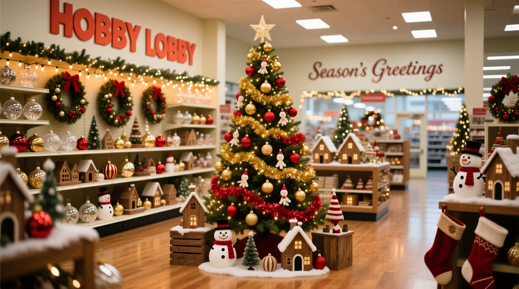 does hobby lobby have christmas stuff out yet