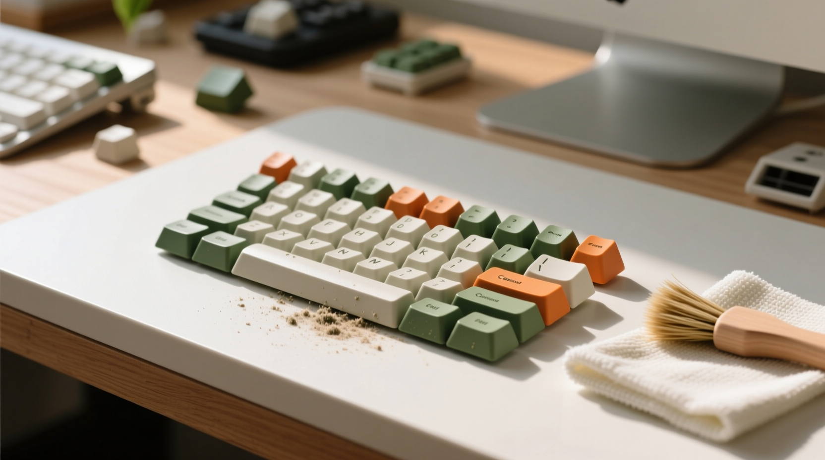eco friendly cleaning tips for recycled abs keycaps