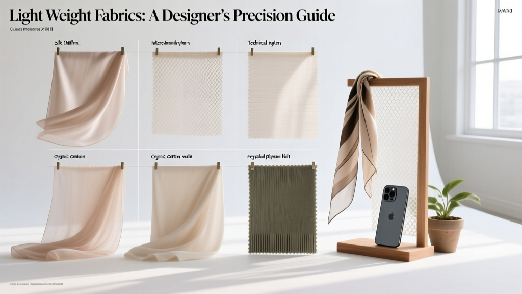 Light Weight Fabrics: A Designer’s Precision Guide
