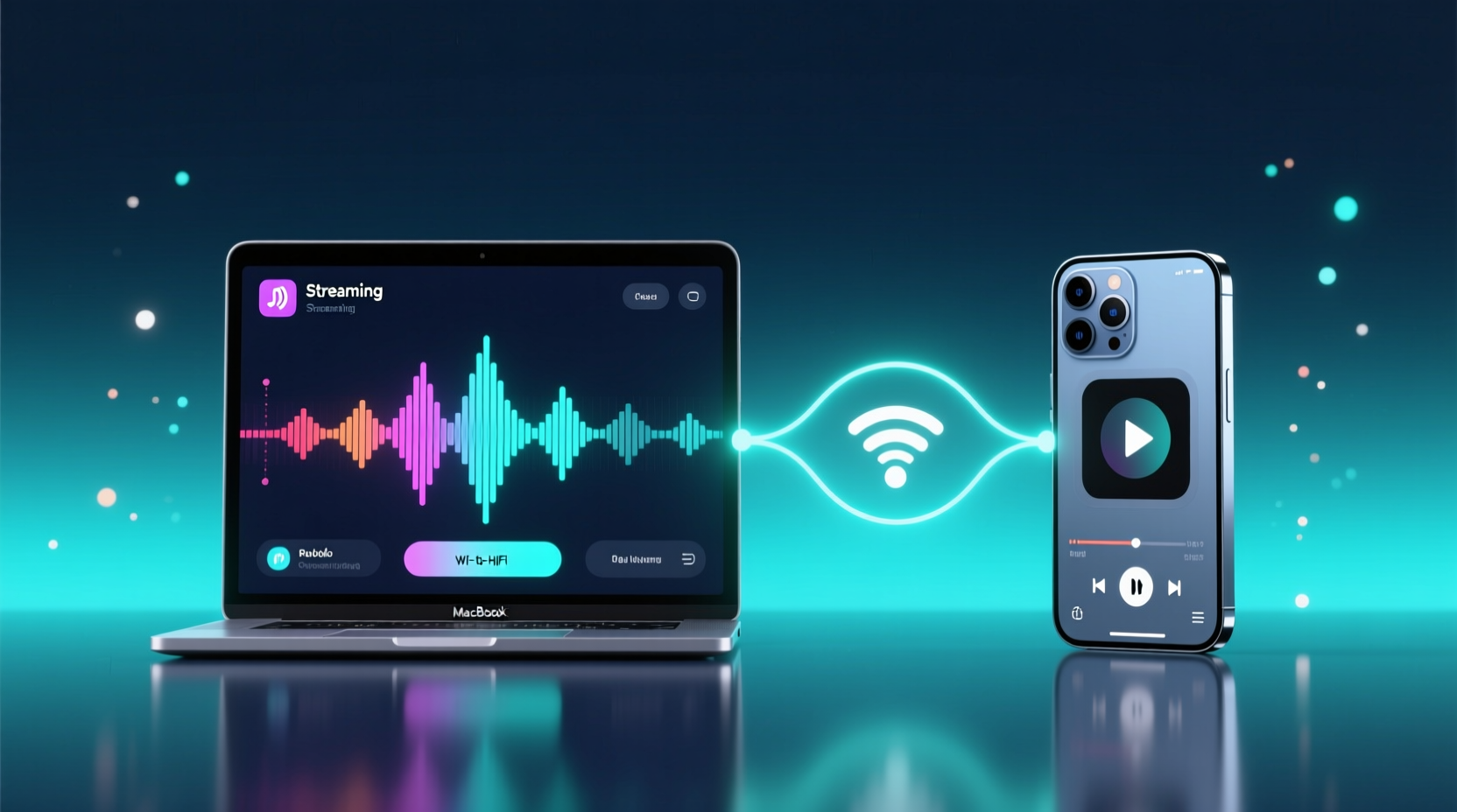wifi2hifi streams any music from your mac to your iphon