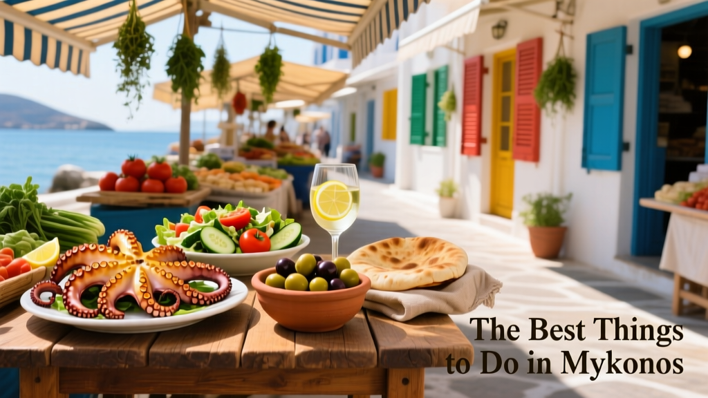 The Best Things To Do In Mykonos: Sun, Sea, and Savory Delights
